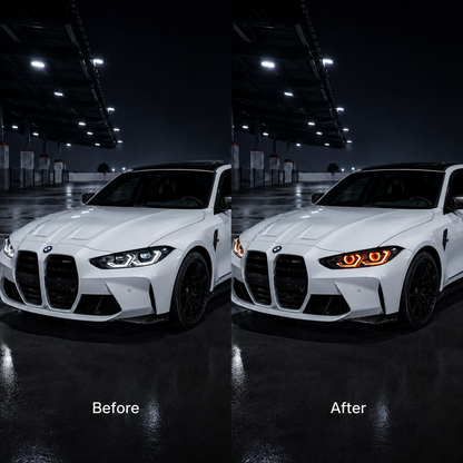 Animated Eye Headlights