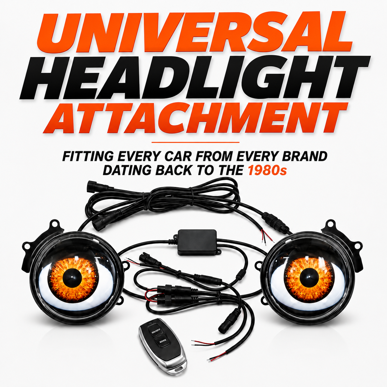Animated Eye Headlights