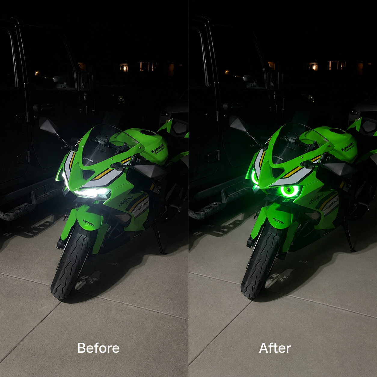 Animated Eye Headlights